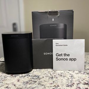Sonos One Smart Speaker-barely used